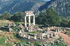 El templo de Delfos